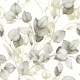 image 1 of Muriva Eucalyptus Wallpaper - Natural/Gold - One Size