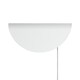 image 2 of Nordlux Model Indoor Wall Light White Metal Sensor E14 Retro - Plug In or Mains Powered , IP20 | White | White