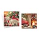 image 1 of Pack of 10 Square Platform Christmas Cards With Envelopes - Warm Sentiment Design