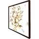 image 1 of Golden flower print (Picture Frame) Brown | M
