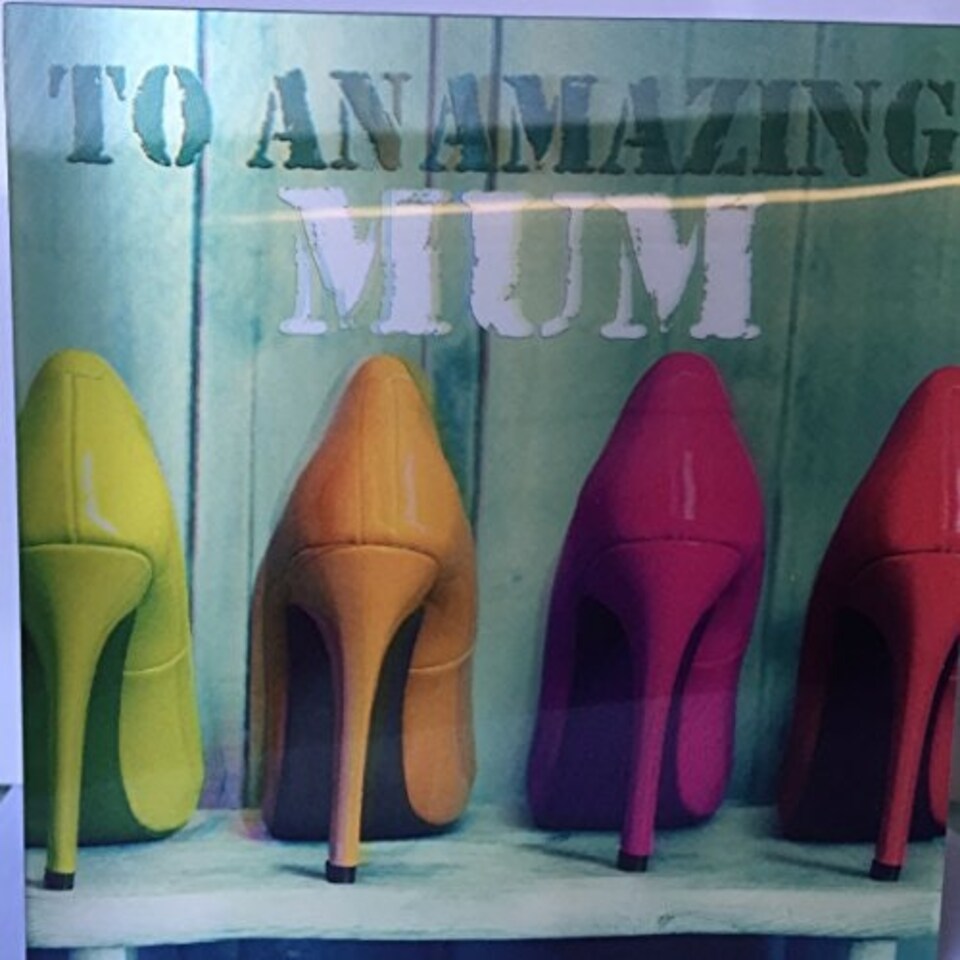 image 1 of 3D Holographic MUM Mother's Day Card