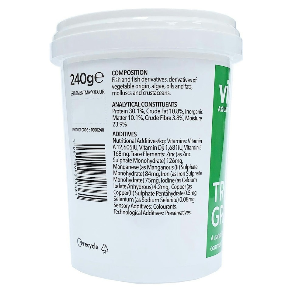 image 1 of Vitalis Mini Tropical Grazer N/A