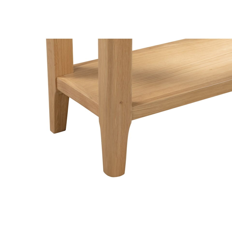 image 1 of Strathclyde Contemporary Console Table in Oak