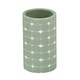 image 2 of Showerdrape Mosaica Pistachio Green Tumbler