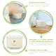 image 3 of Nicola Spring Soy Wax Scented Candle - 350g - Lemongrass | Clear | Lemongrass