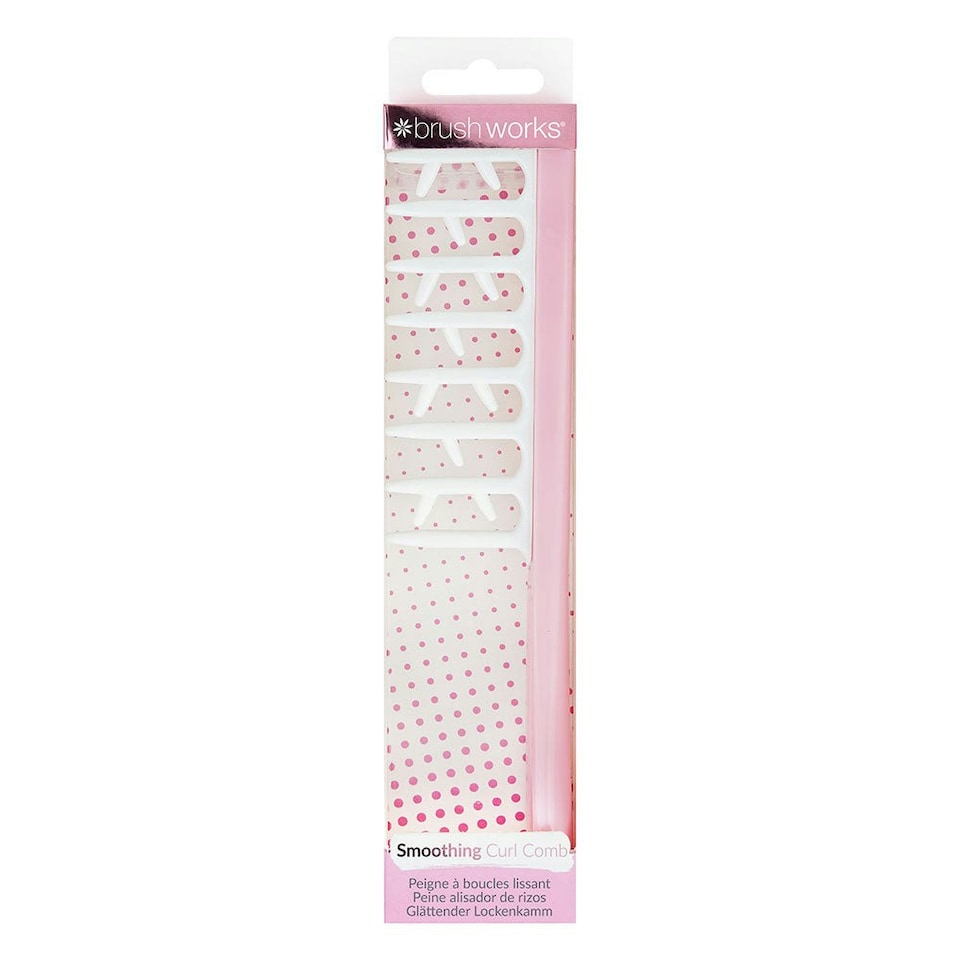 image 1 of Brushworks Smoothing Curl Comb