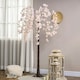 image 8 of HOMCOM 180cm Cherry Blossom Tree Light with 350 LED Lights Fake Sakura Tree