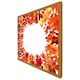 image 4 of Circled autumn leaves (Picture Frame) Grey | XL