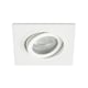 image 1 of BHS Sym Square IP65 Tiltable Downlight | White | White | 1