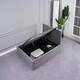 image 3 of Ottoman Storage Bed grey double 4ft 6 fabric and 1 Mattress wooden bedroom furniture
