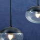 image 4 of Interiors by Premier Revive Clear Glass Shades Pendant Light
