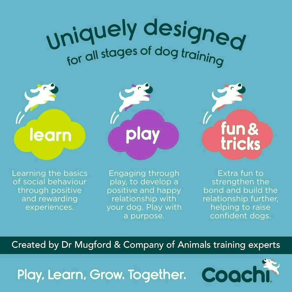 image 1 of Coachi Canvas Training Dummy - Floats - Long Distance Throwing. Suitable for Small Dogs and Puppies