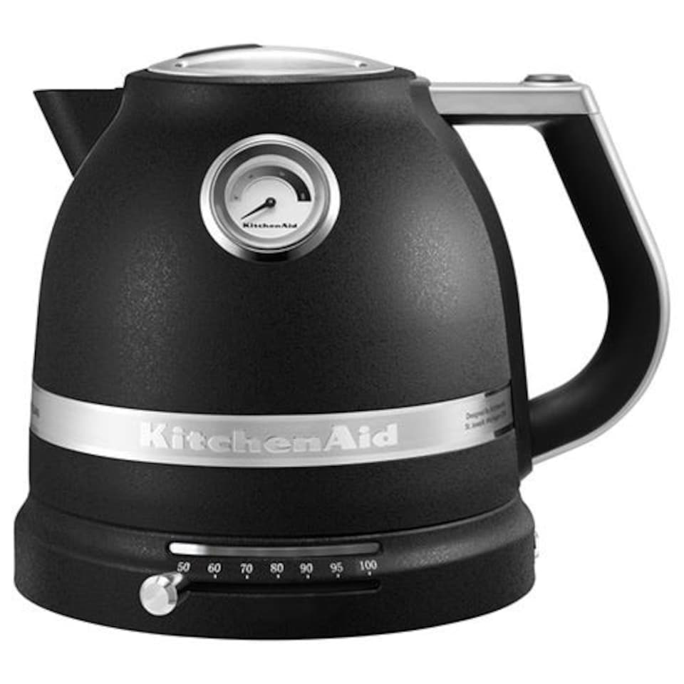 image 1 of KitchenAid Artisan Cast Iron Black 1.5L Kettle