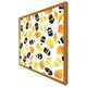 image 4 of Autumn leaves & halloween skulls (Picutre Frame) Brown | XS