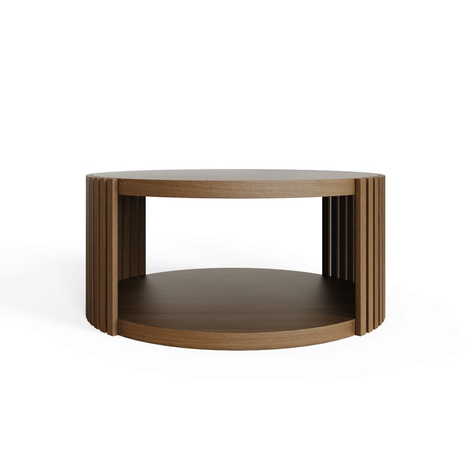 image 1 of Zadie Coffee Table | Brown | Walnut
