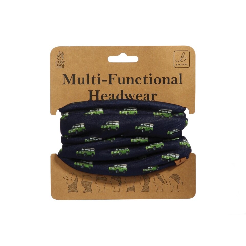 Bartleby Multifunctional Fleece Lined Snood Headwear 4 X 4 Vehicle