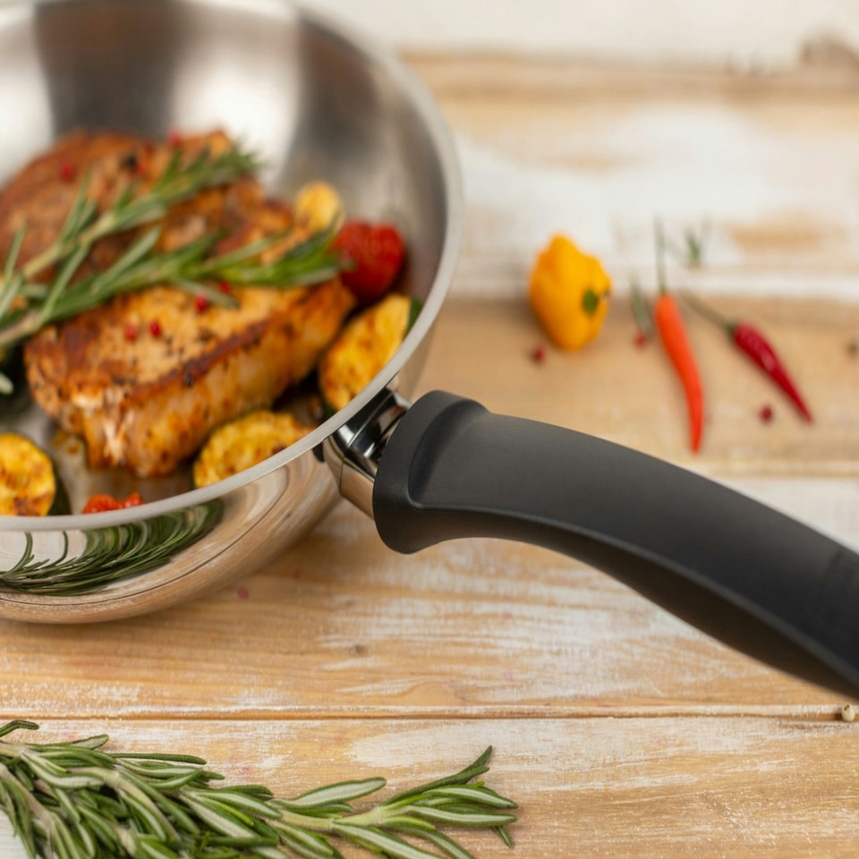 image 1 of CLASSIC Frying Pan Set uncoated 24cm/28cm