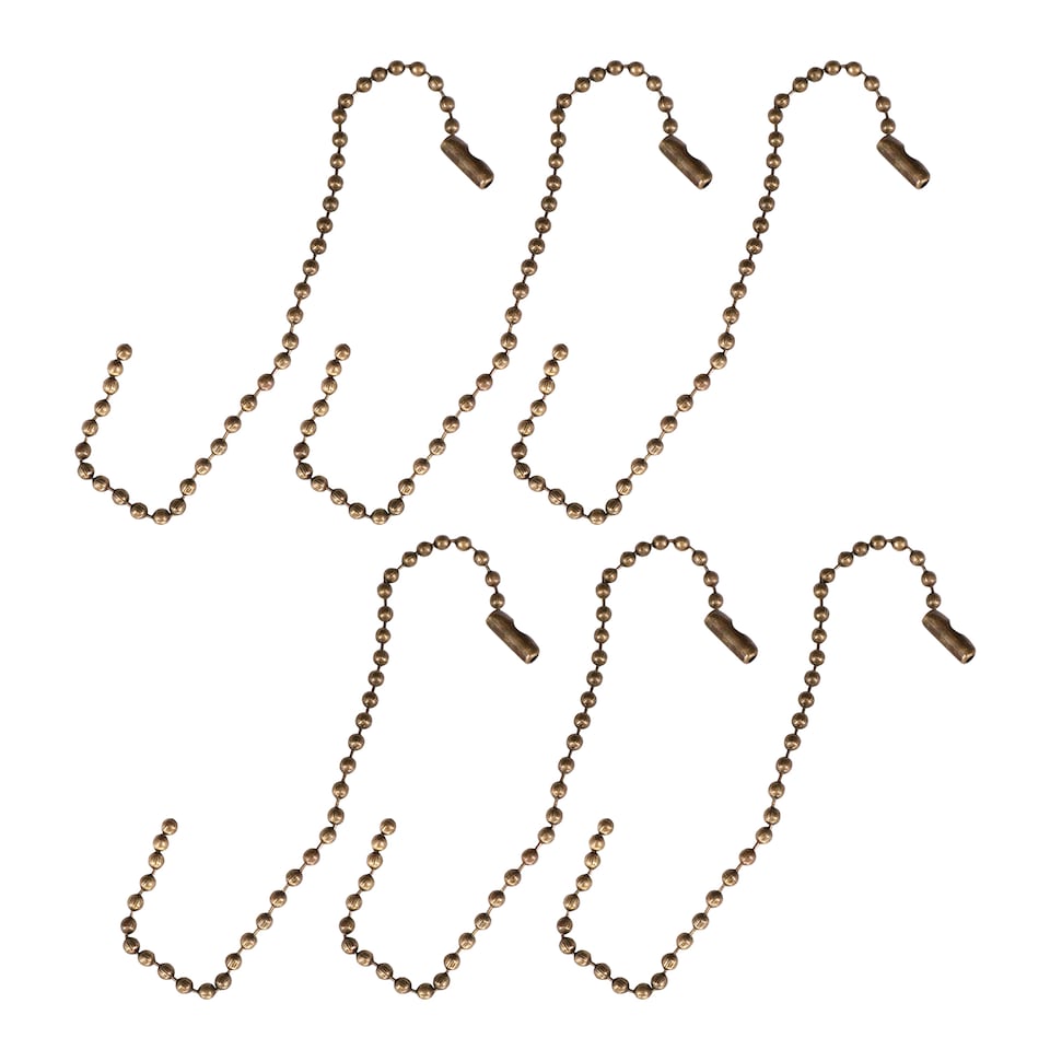 image 1 of 20cm Long Metal Ball Chain Extender for Label Tags - 100pcs