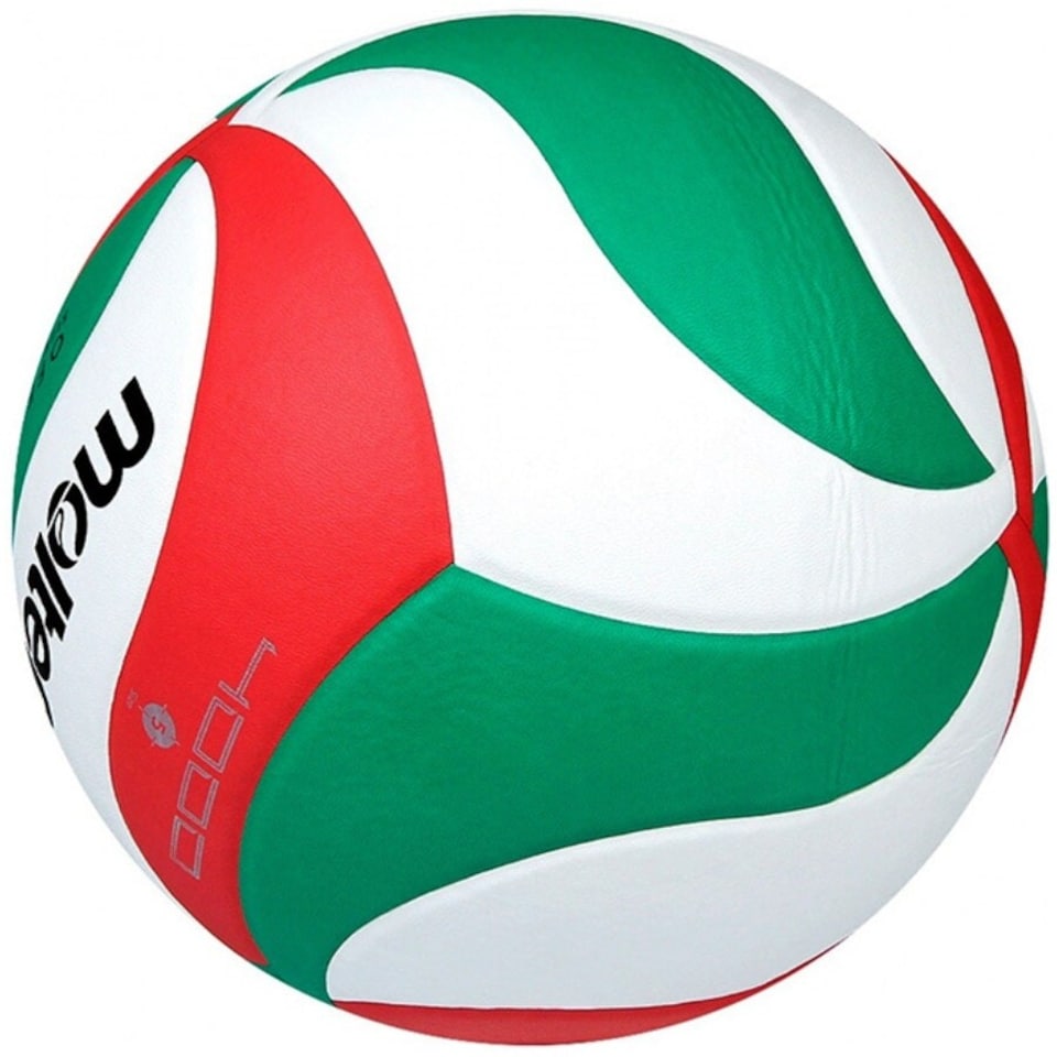 image 1 of Molten SV2P Volleyball - Red/Green/White - 5