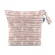 image 1 of Peppa Pig Grab & Go Nappy Wet Bag - Blush Stripe