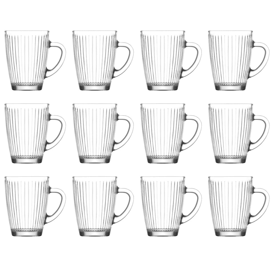 image 1 of LAV Hestia Glass Mugs - 300ml - Pack of 12