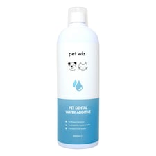Dental Water Additive For Dogs & Cats - Plaque Remover, Treatment for Gums & Tartar, Promotes Fresh Breath - 1000ml