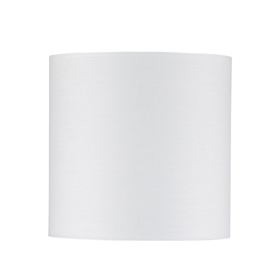image 1 of Ivory Textured Cotton 17cm Table Lamp Shade | Cream | Small | 1