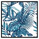 image 2 of Snow tropical leaves (Picture Frame) Grey / S