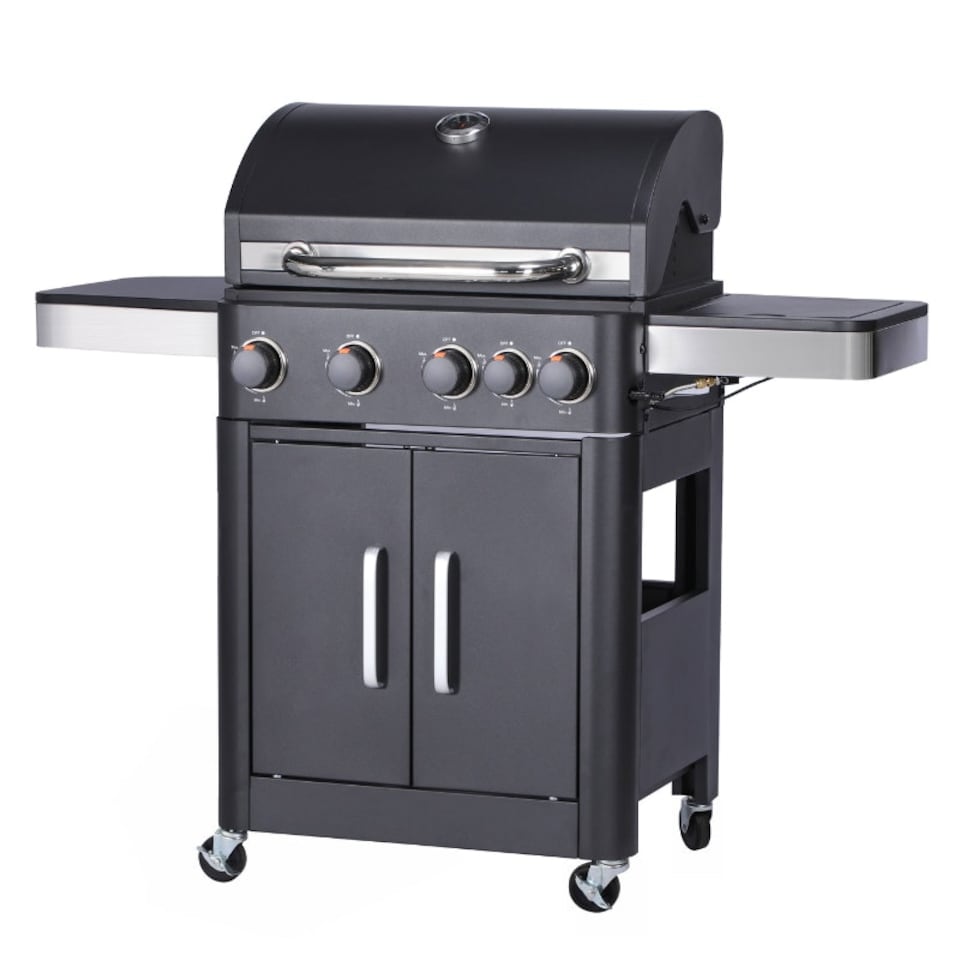 image 1 of Woodland Grill 4+1 Burner Gas BBQ - OC01BQ41005