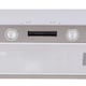 image 3 of SIA CUP90SI 90cm Canopy Cooker Hood Kitchen Extractor Fan In Silver Built-in