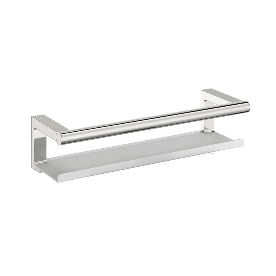image 1 of Cosmic Shower Soap Dish with Durable Stainless Steel for Bathroom, Light Grey