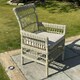 image 1 of Provence Collection Outdoor Dining Chair - Metal - L94 x W62 x H69 cm - Beige