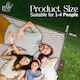 image 6 of Pelle & Sol Brown Picnic Blanket Waterproof 200x140cm