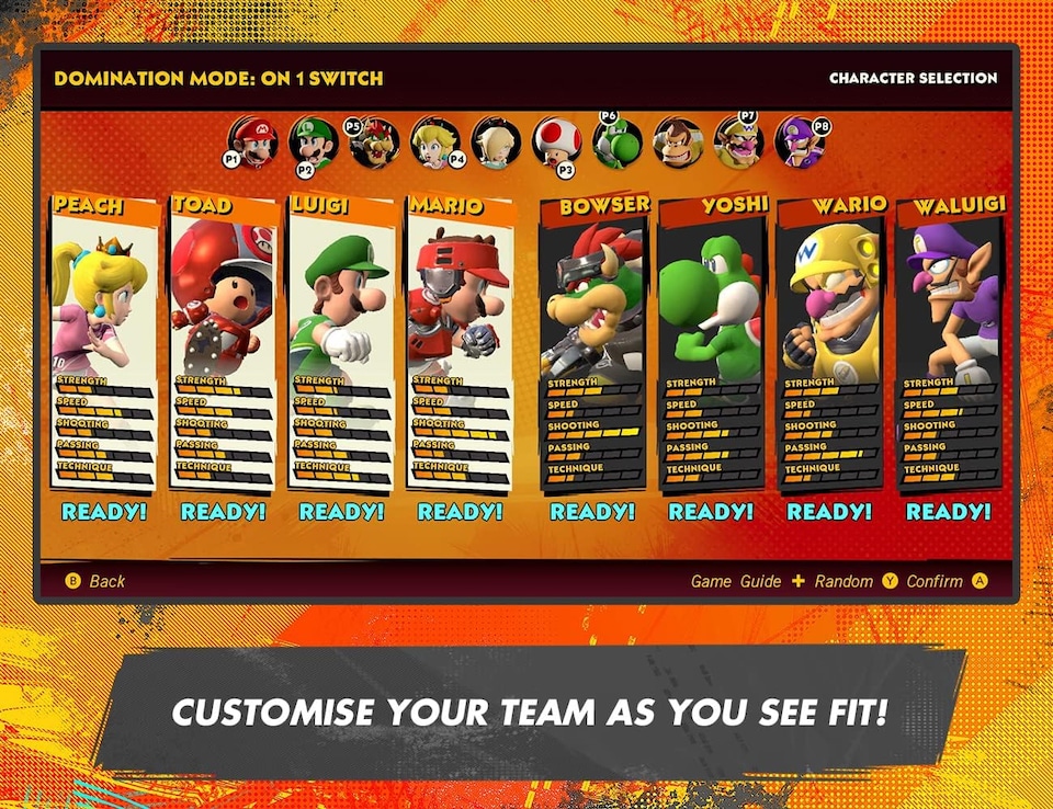 image 1 of Mario Strikers: Battle League Football Nintendo Switch