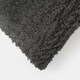 image 4 of OHS 4 x Cable Knit Sherpa Texture Filled Cushions, 45x45cm - Grey