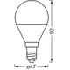 image 5 of Osram Smart+ Matter E14 Classic P40 Tunable White Light Bulb 4.9W 4 Pack