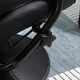 image 8 of HOMCOM Massage Recliner Chair Cushioned Ottoman 10 Point Vibration Black
