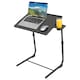image 1 of Harbour Housewares Height Adjustable Folding Laptop Table - Black