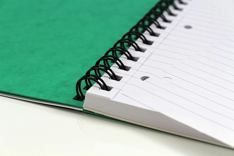 image 1 of Silvine A5 200 Page Wiro Bound Luxpad Notebook