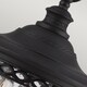 image 2 of English Bridle 3 Light Medium Outdoor Ceiling Chain Lantern Black, E14