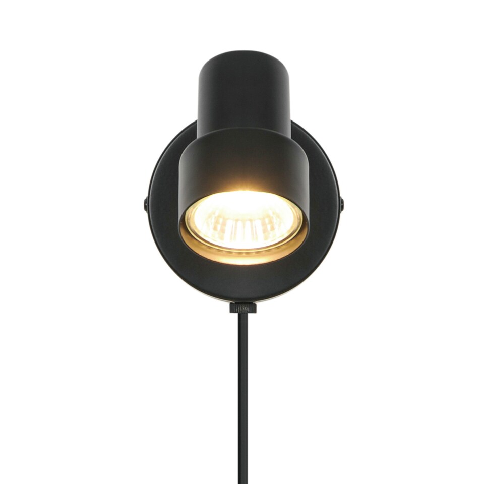 image 1 of Boston spot | Wall light | Black Black | Black