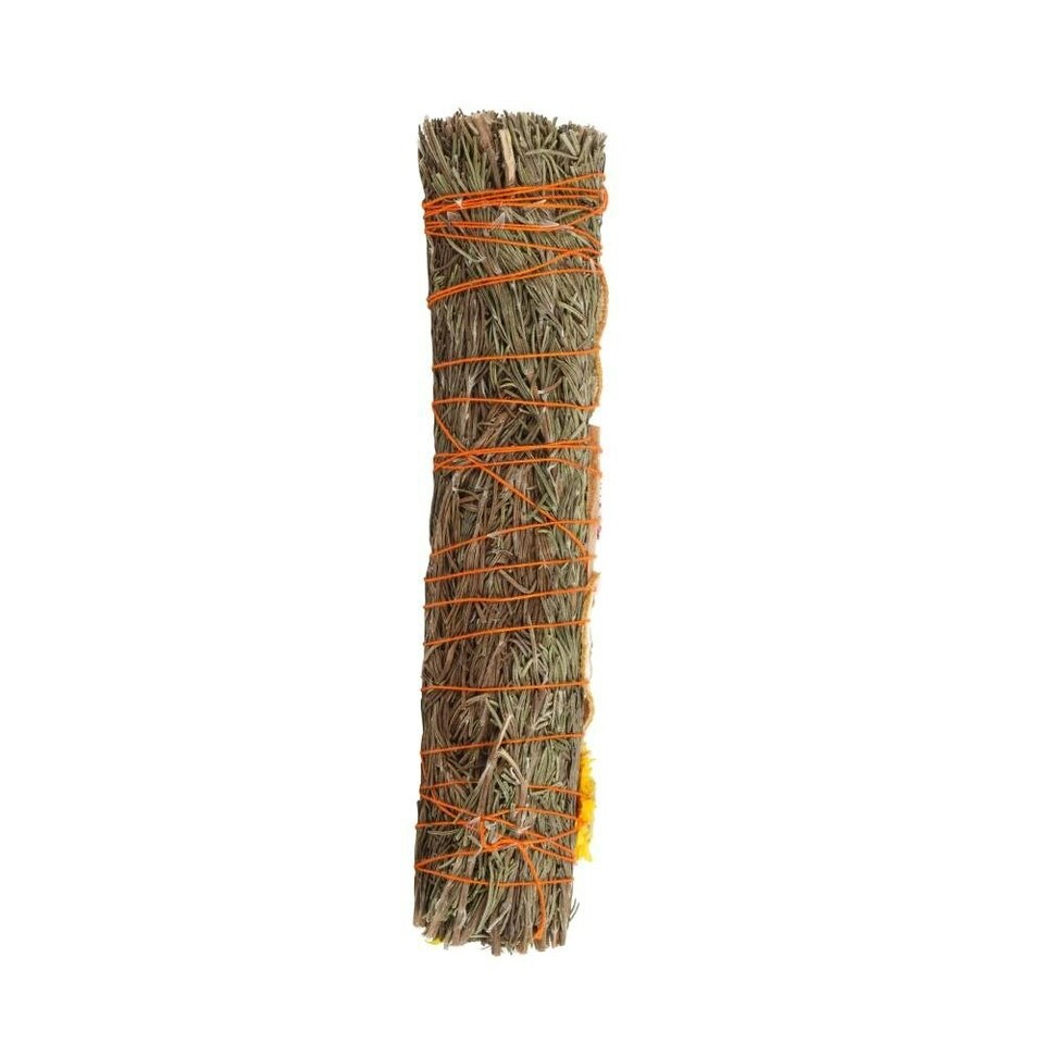image 1 of Something Different Ritual Palo Santo Quartz Smudge Stick Wand - Brown/Orange - One Size