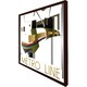 image 2 of Art deco metro line (Picture Frame) Black | M