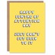 image 1 of Centre Attention Day Don't Get Used It Woman Her Birthday Card