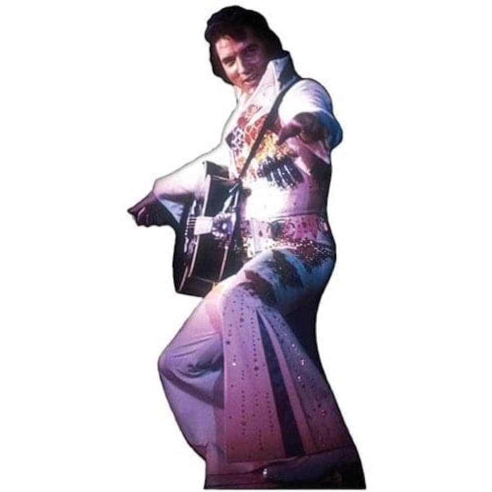 image 1 of Elvis Presley White Jumpsuit Lifesize Cardboard Cutout 155cm