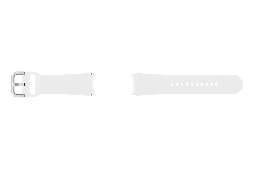 image 1 of Samsung Galaxy Watch 4-5-5 Pro Sport Band 20mm M-L White - ET-SFR91LWEGEU