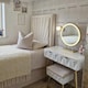 image 4 of CGC MACIE Satin Gold & White Opal Globe LED Rechargeable Magnetic USB Reading Bedside Wall Light Pull Cord Switch Gold