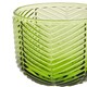 image 5 of Interiors By Premier Unique Set Of Four Green Tumblers, Vintage-Inspired 4 Pack Crystal Tumblers, Ribbed Crystal Drinking Glasses