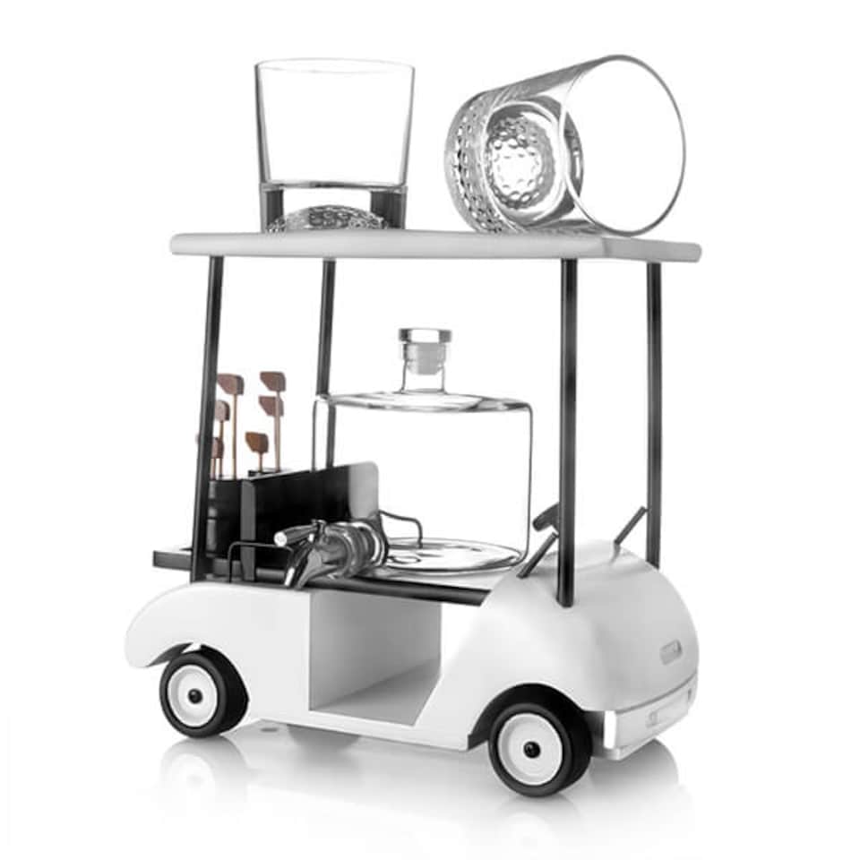 image 1 of Bar Originale Golf Buggy Decanter Set