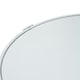 image 5 of Jolie Round Mirrored Top Silver Frame Table Silver